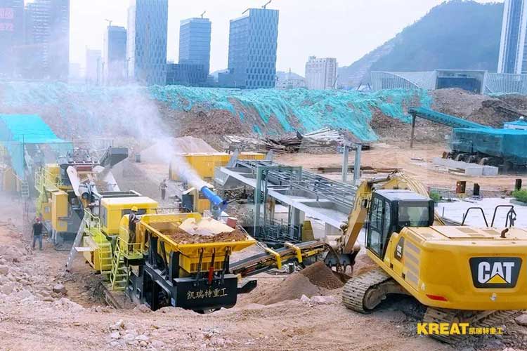 移動圓錐式破碎站在施工作業(yè)中可能出現(xiàn)的問題及應對措施